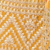 Glowing Yellow Organza Lehenga
