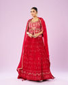 Regal Red Lehenga Ensemble