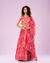 Gajree Pink Royal Lehenga
