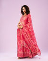 Mohey Women Gajree Pink Royal Lehenga