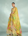 Mohey Women Emerald Elegance Lehenga