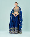 Ethereal Blue Lehenga Ensemble