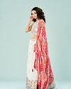 Mohey Women Cream Divine Crepe Lehenga