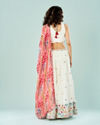 Mohey Women Cream Divine Crepe Lehenga