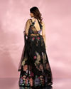 Mohey Women Black Essence Elegance Lehenga
