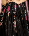 Mohey Women Black Essence Elegance Lehenga
