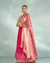 Mohey Women Royal Pink Elegance Lehenga