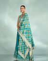 Mohey Women Emerald Elegance Lehenga