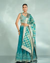 Emerald Elegance Lehenga