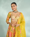 Mohey Women Emerald Splendor Lehenga