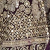 Wine Grandeur Georgette Anarkali Suit