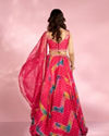 Mohey Women Ravishing Pink Ensemble Lehenga