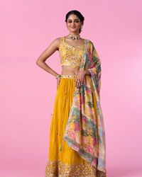 Mohey Women Sunshine Sparkle Lehenga