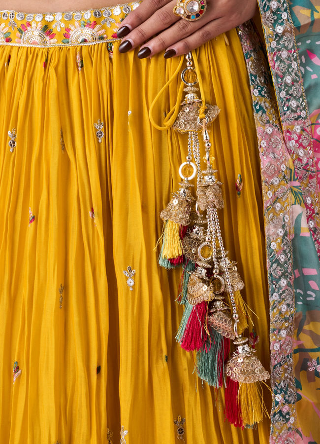 Mohey Women Sunshine Sparkle Lehenga