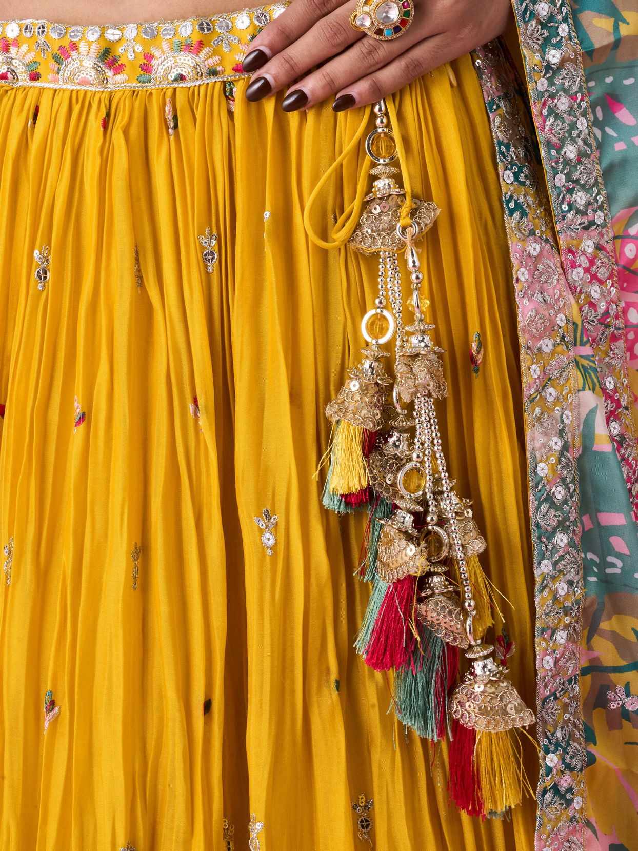 Mohey Women Sunshine Sparkle Lehenga