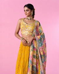 Mohey Women Sunshine Sparkle Lehenga