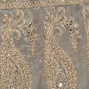 Grey Organza Embellished Lehenga