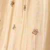 Cream Tissue Lehenga with Stone Work