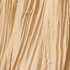Fawn Organza Lehenga with Floral Embroidery