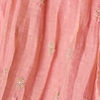 Pink Organza Lehenga with Hand Embroidery