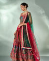 Mohey Women Pink Art Silk Lehenga with Cutdana Work