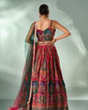 Mohey Women Pink Art Silk Lehenga with Cutdana Work