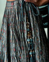 Mohey Women Sea Green Silk Lehenga with Zardozi Work