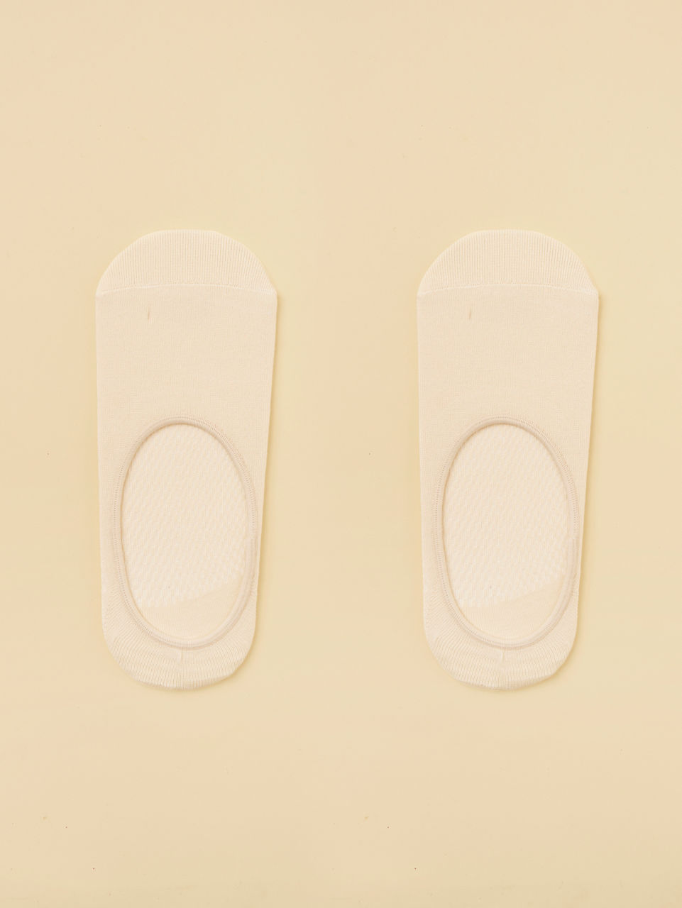 Manyavar Men Ivory White Low Cut Ankle Socks