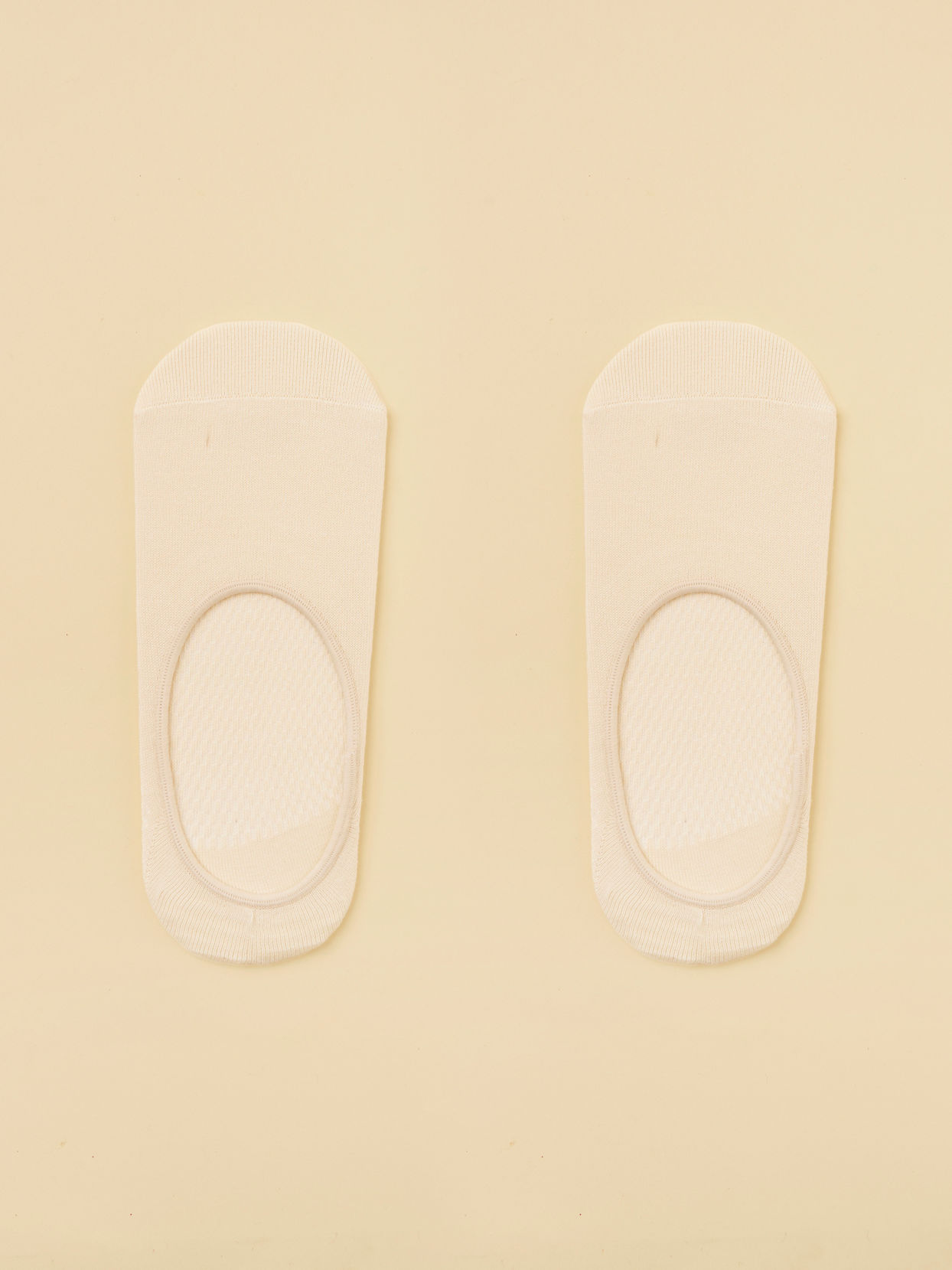 Manyavar Men Ivory White Low Cut Ankle Socks