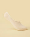 Manyavar Men Cream Pink No Show Socks