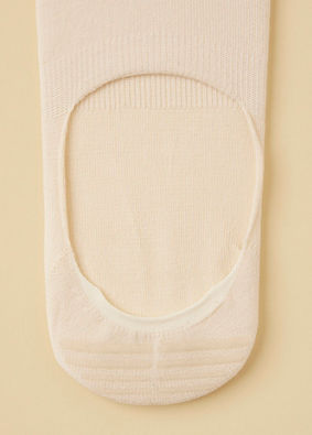 Manyavar Men Cream Low Cut Ankle Socks