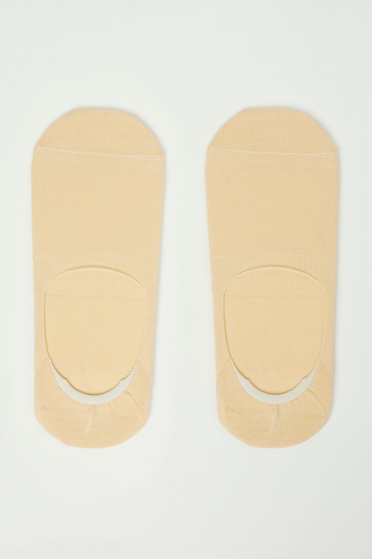 Manyavar Men Butter Yellow No Show Socks