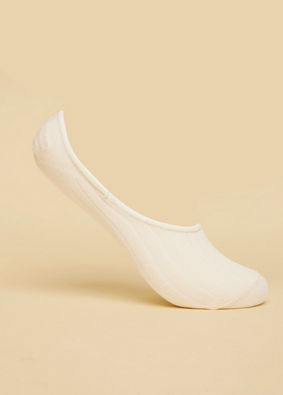 Manyavar Men Off White Low Cut Ankle Socks