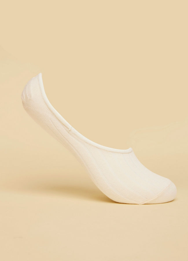 Manyavar Men Off White Low Cut Ankle Socks