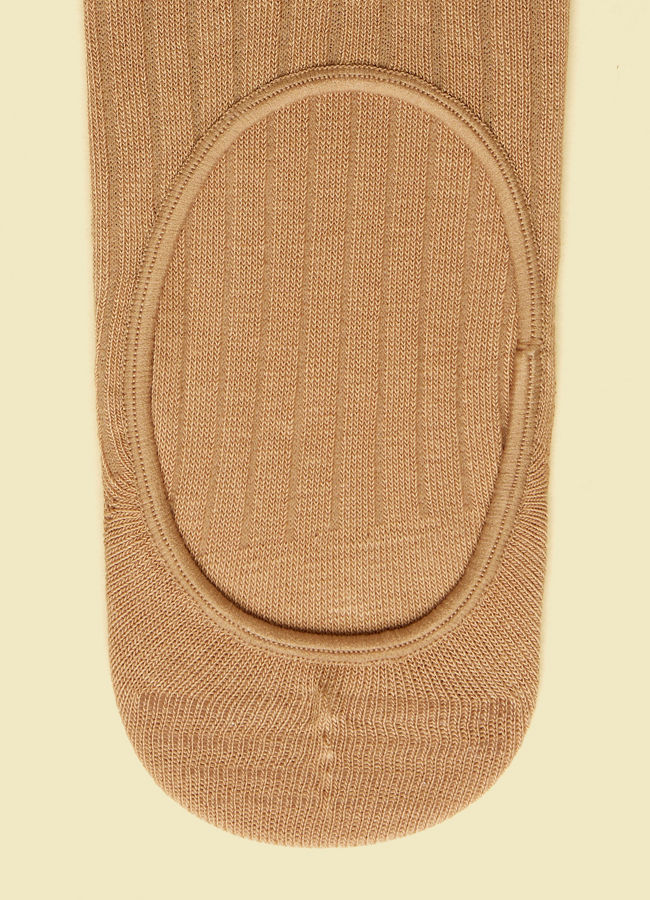 alt message - Manyavar Men Fawn Textured Socks image number 2