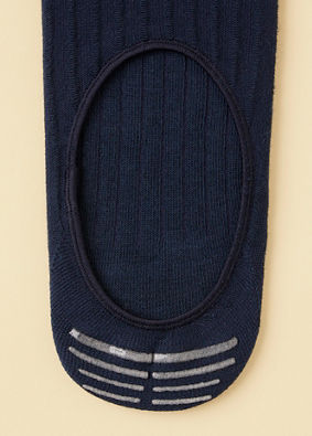 Manyavar Men Navy Blue No Show Socks