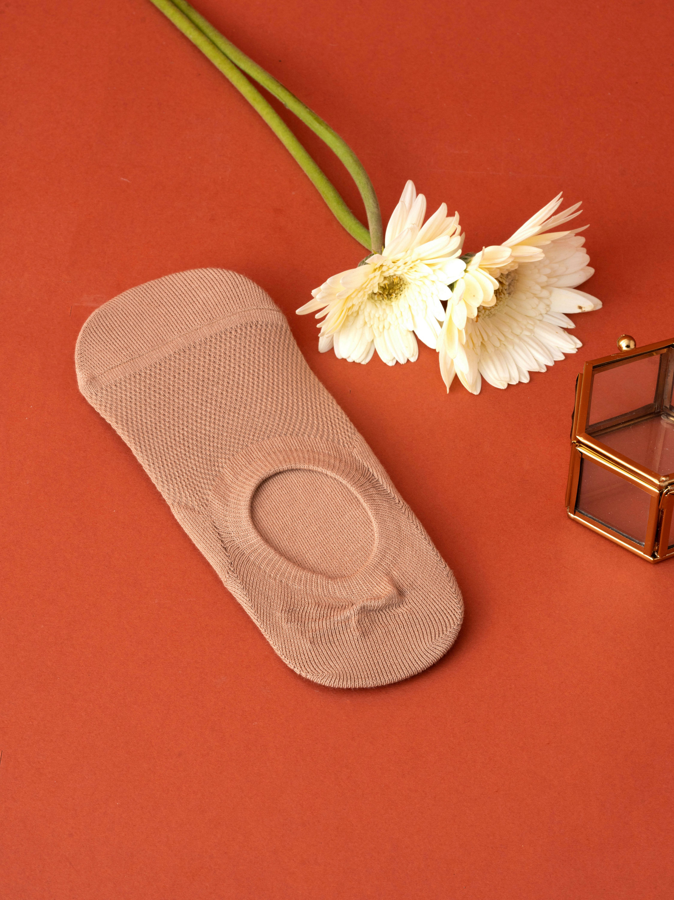 Manyavar Men Brown Knitted Festivity Socks