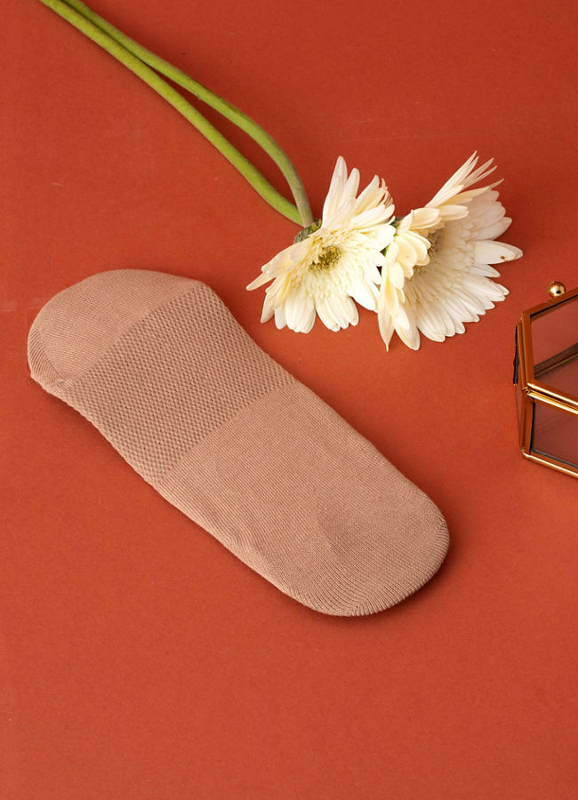 Manyavar Men Brown Knitted Festivity Socks