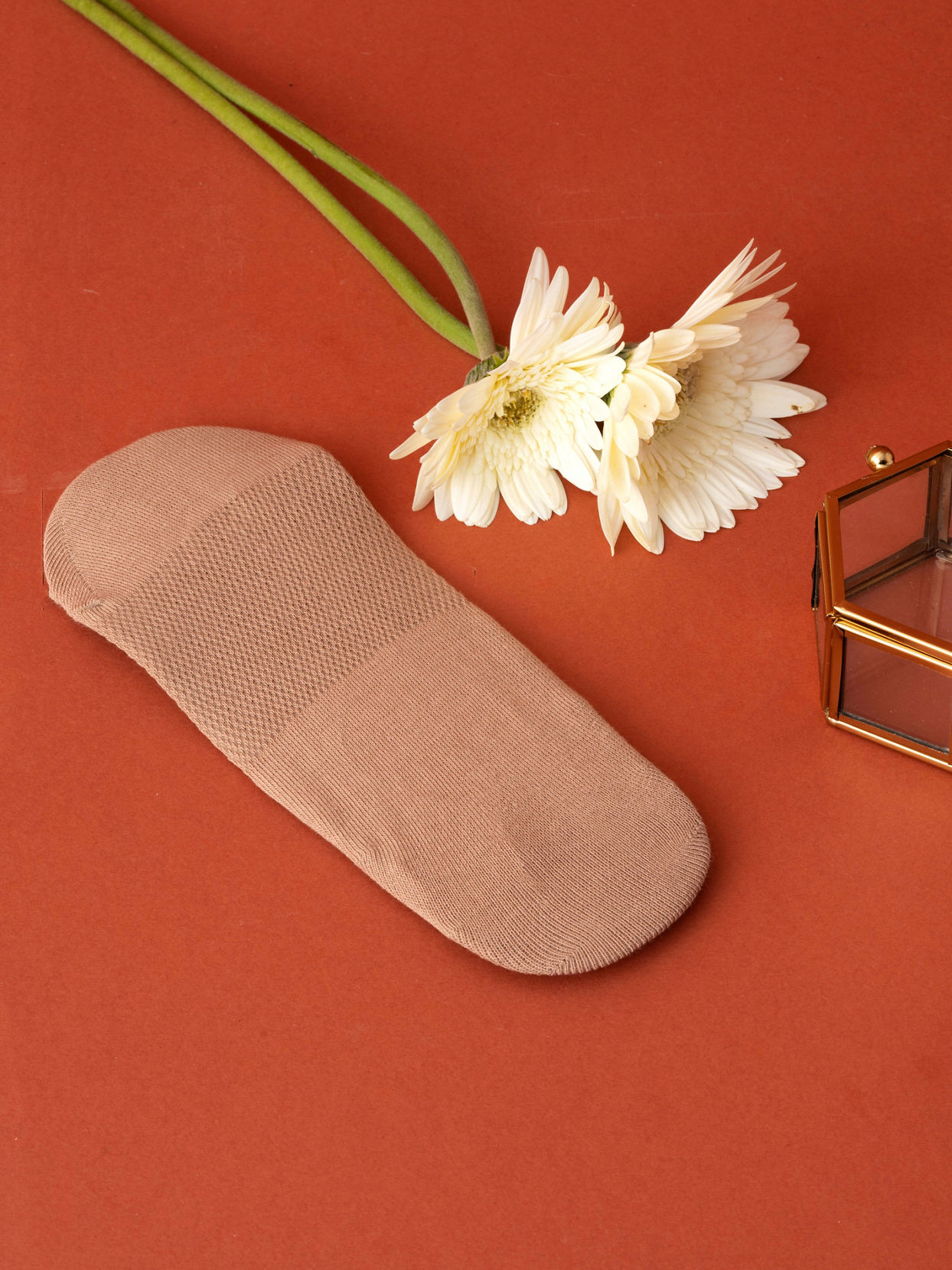 Manyavar Men Brown Knitted Festivity Socks