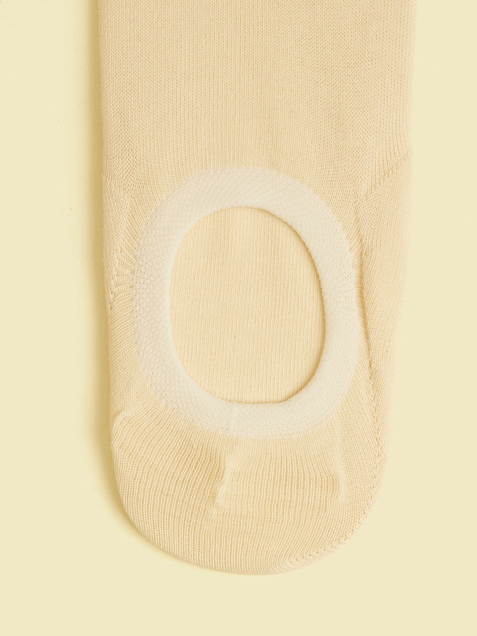 Manyavar Men Cream Elegance Knit Socks