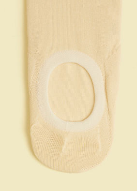 Manyavar Men Cream Elegance Knit Socks