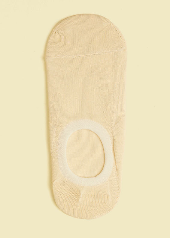 Manyavar Men Cream Elegance Knit Socks