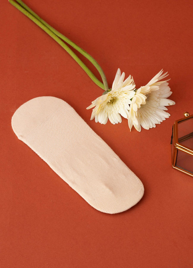 Manyavar Men Beige Elegance Knitted Socks