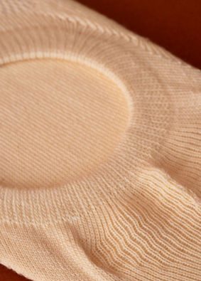 Manyavar Men Beige Elegance Knitted Socks