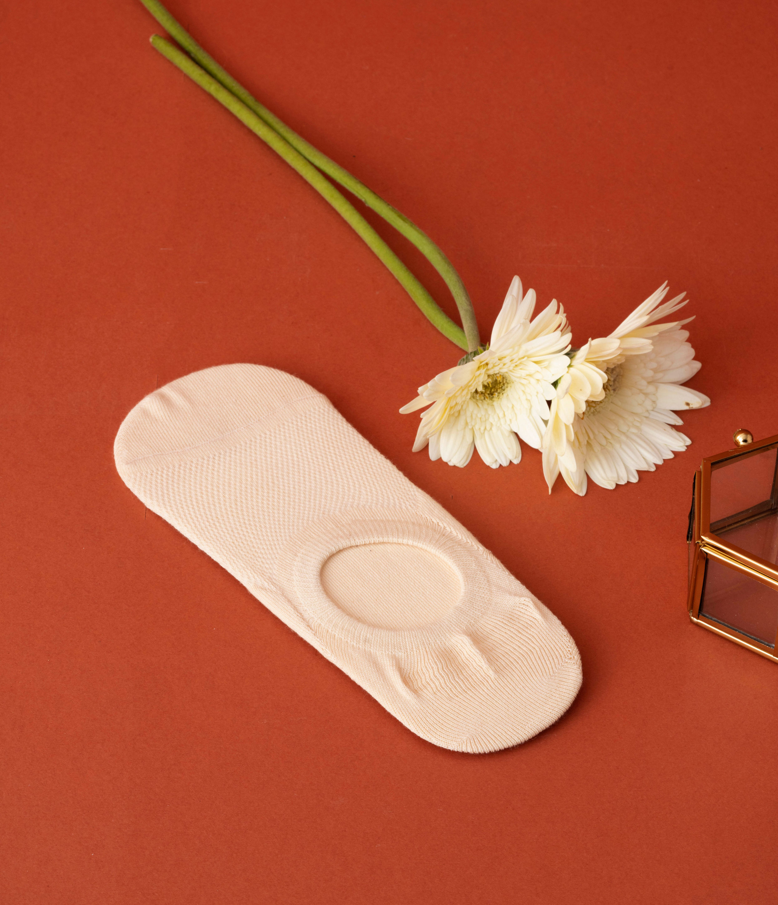 Manyavar Men Beige Elegance Knitted Socks