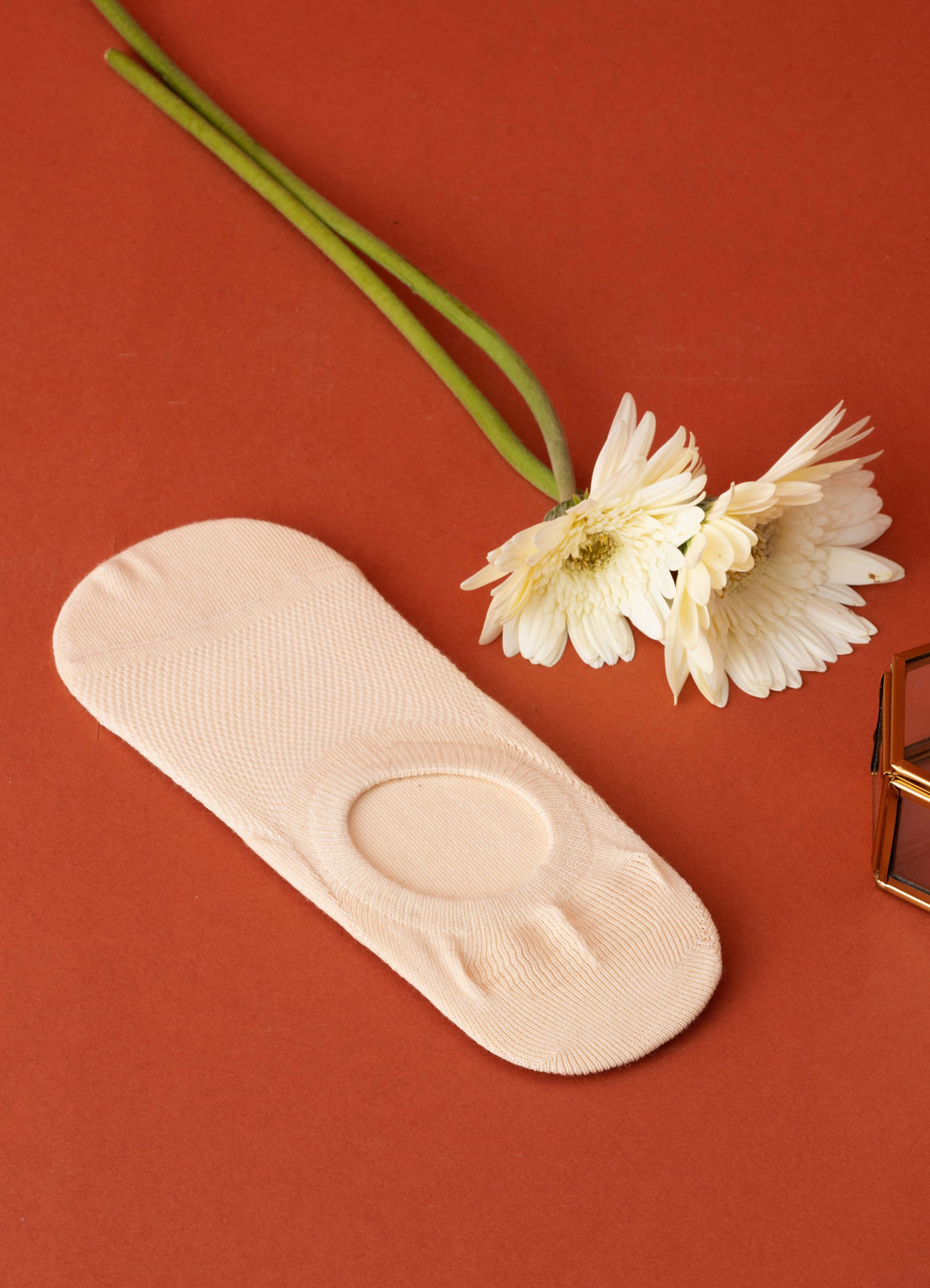 Manyavar Men Beige Elegance Knitted Socks