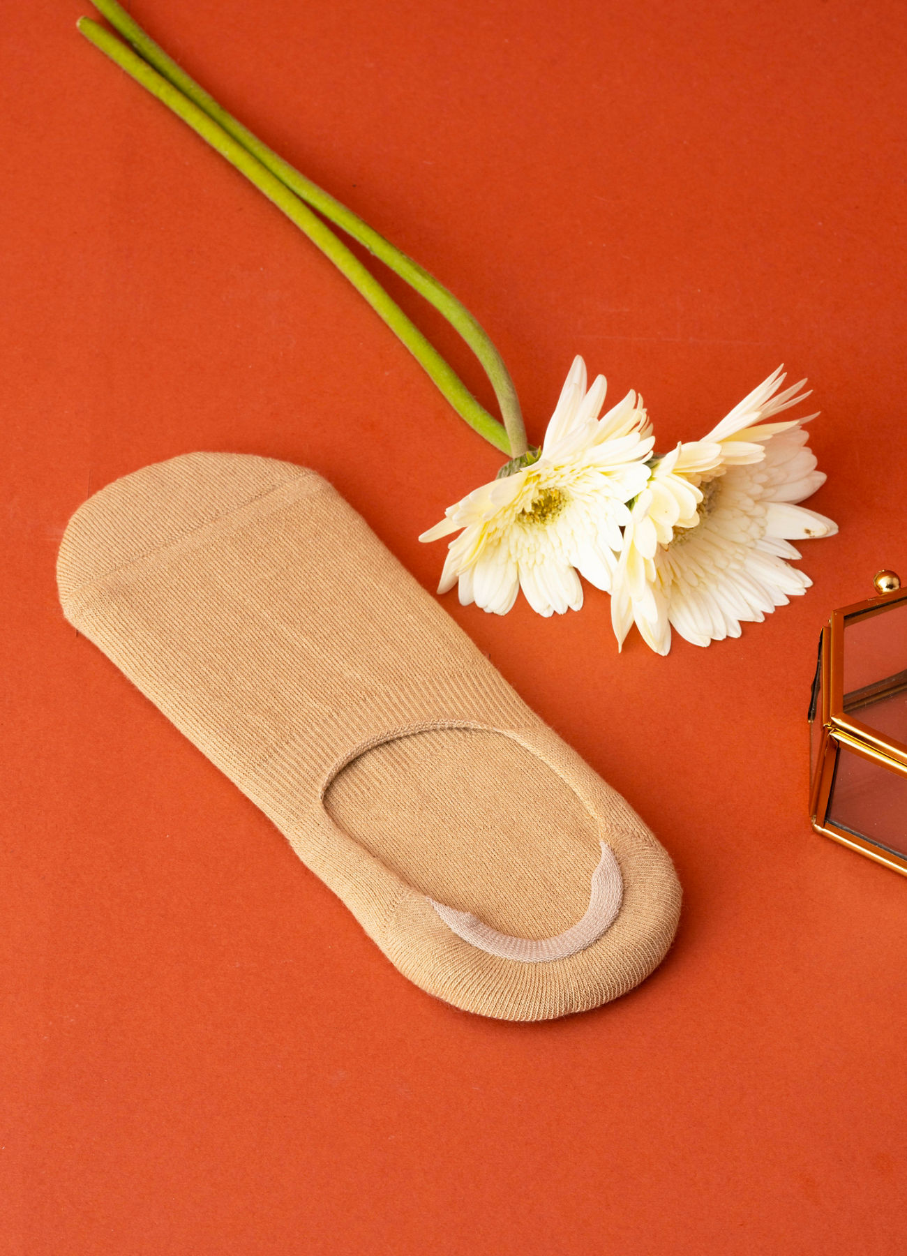 Manyavar Men Mehndi Green Low Cut Ankle Socks