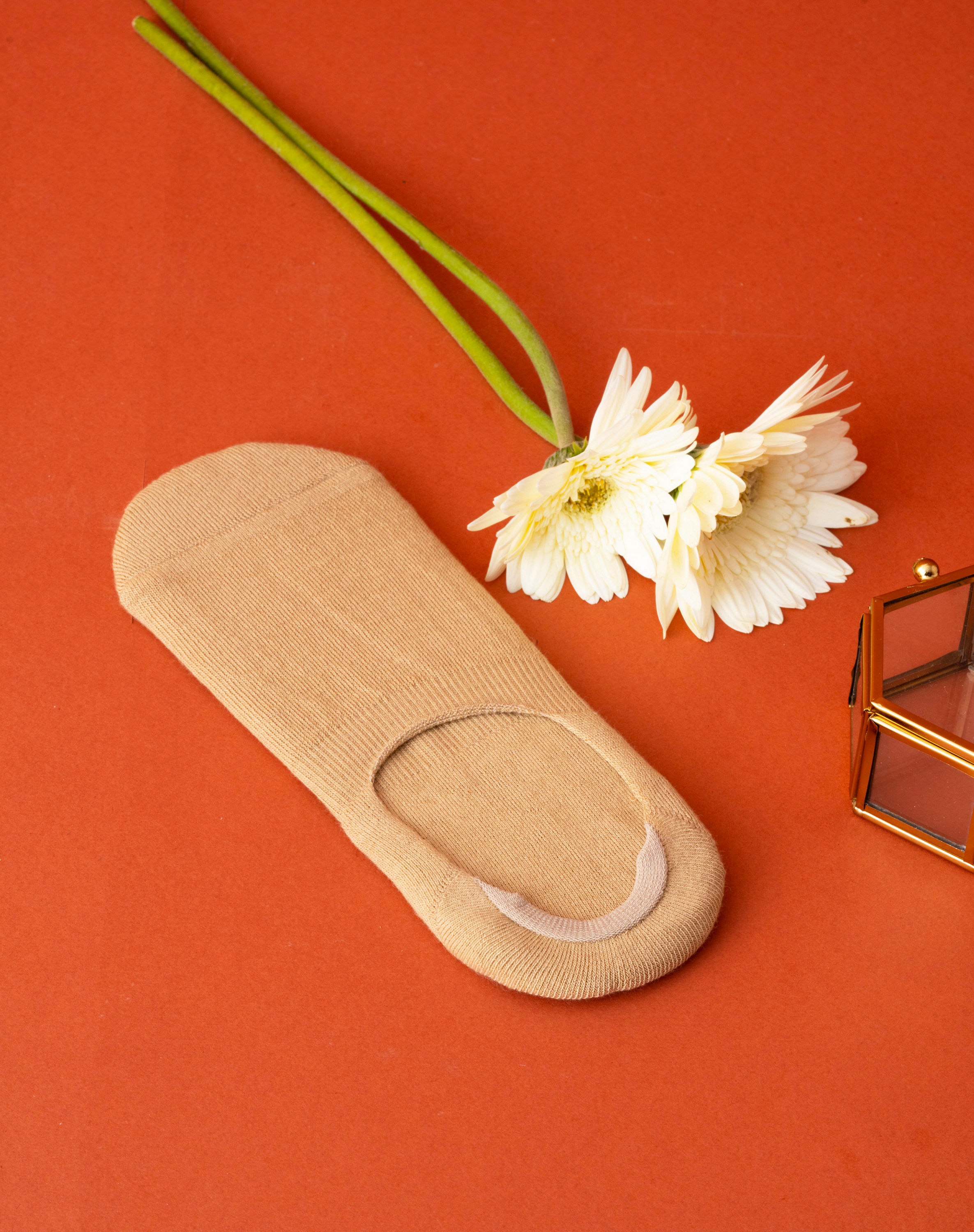 Manyavar Men Mehndi Green Low Cut Ankle Socks