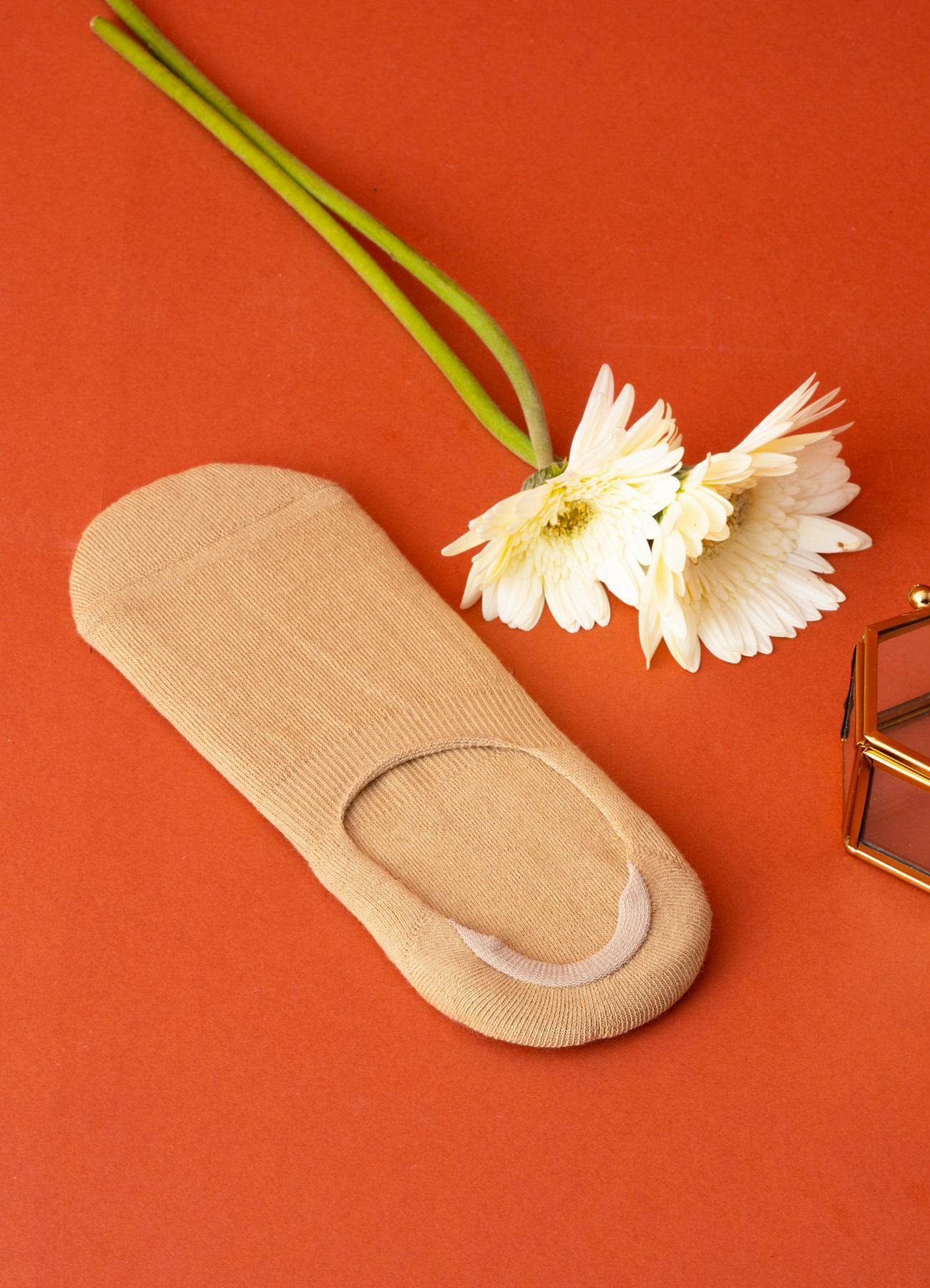 Manyavar Men Mehndi Green Low Cut Ankle Socks