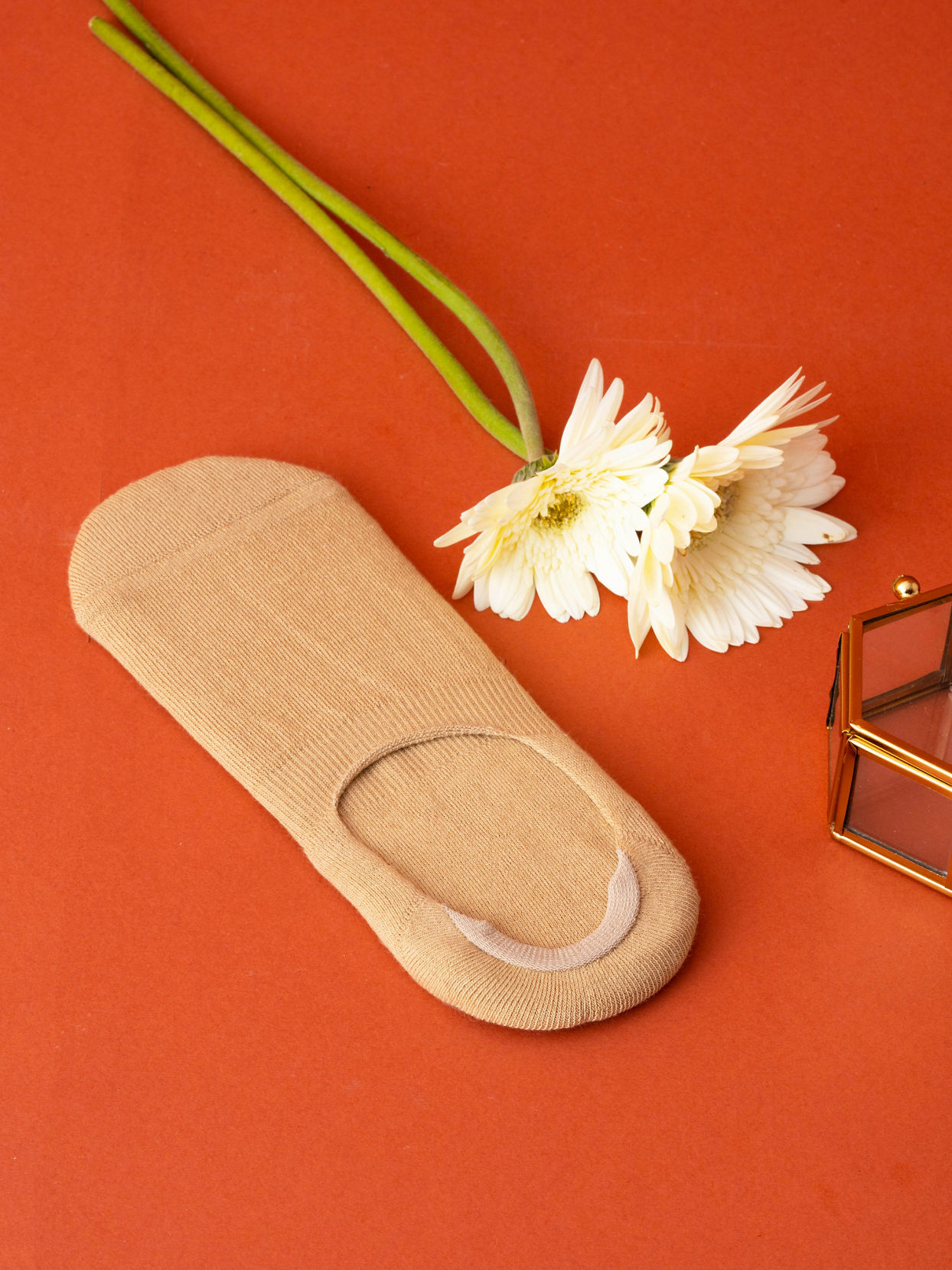 Manyavar Men Fawn Low Cut Ankle Socks